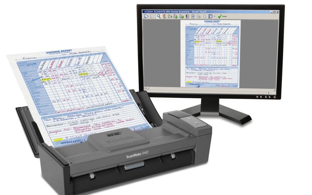 9 maneras en que el scanner Kodak ScanMate i940 logra hacer más con menos espacio